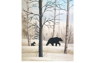Paint Nite: Bearly Keep Up